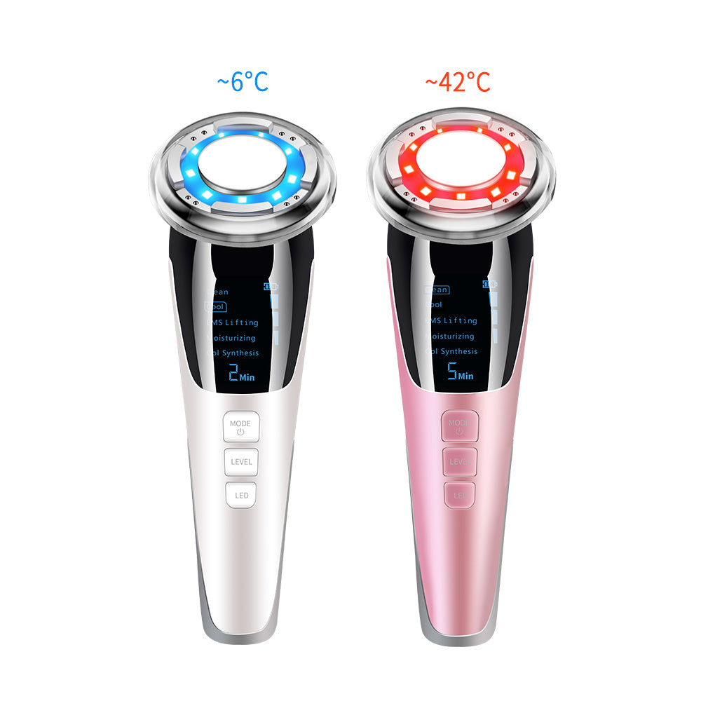 D818 EMS 冷熱光子美容儀 - LED 光療
