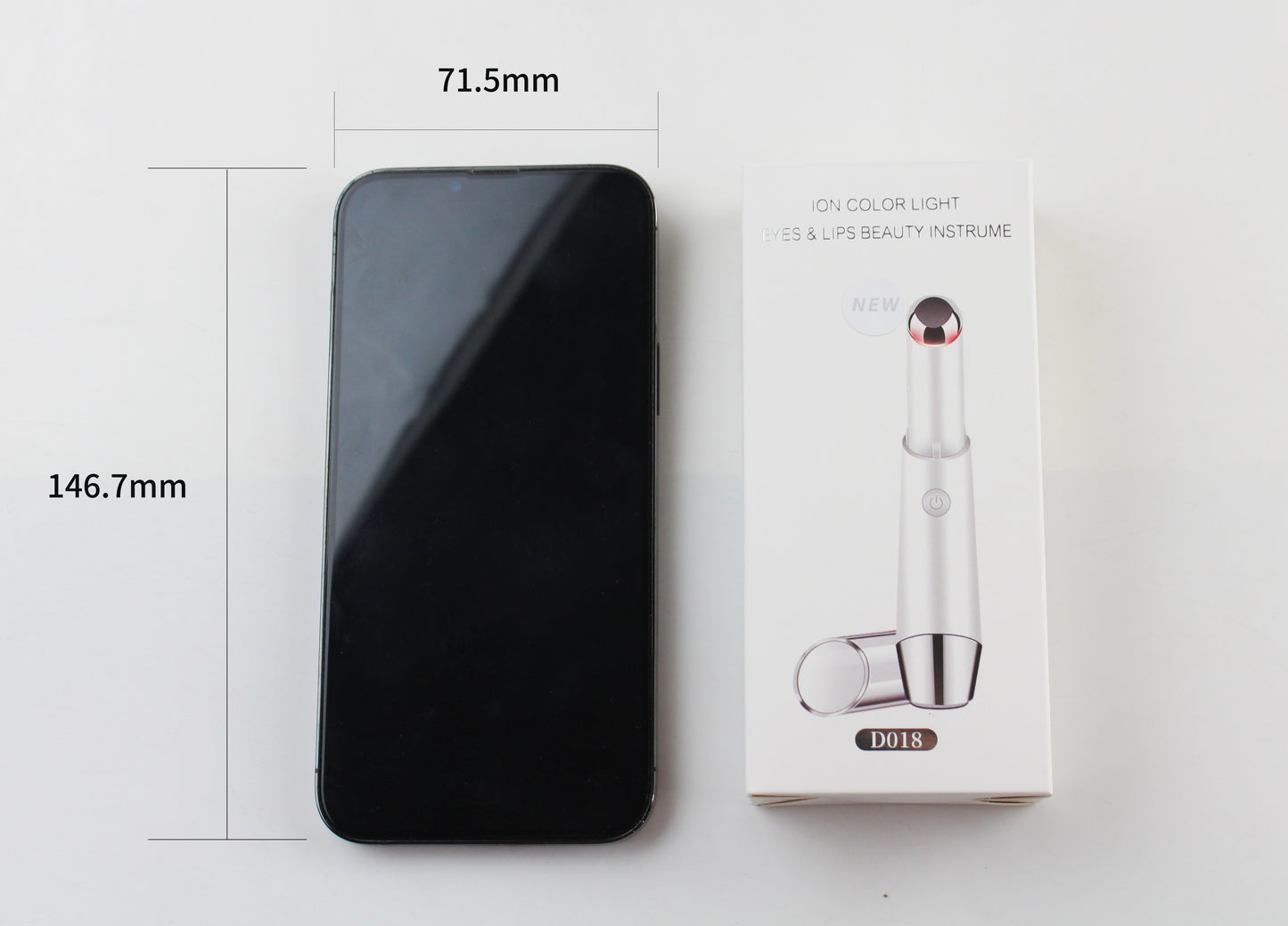 D018 Eye & Lip Beauty Device - Warming Massage for Eyes and Lips