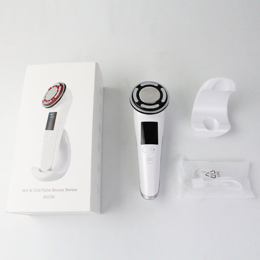 C812 冷熱脈衝臉部美容儀 - EMS 微電流與毛孔護理