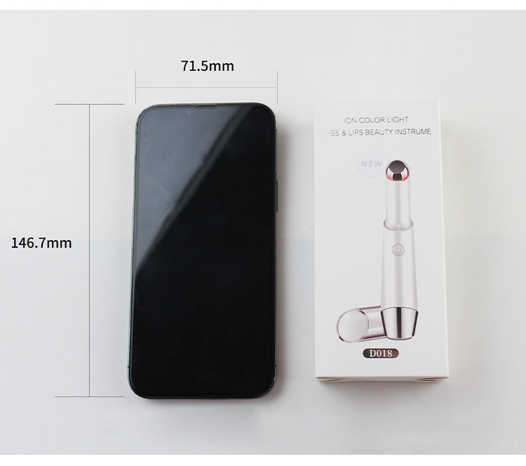 D018 Eye & Lip Beauty Device - Warming Massage for Eyes and Lips
