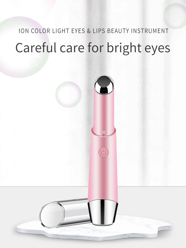 D018 Eye & Lip Beauty Device - Warming Massage for Eyes and Lips