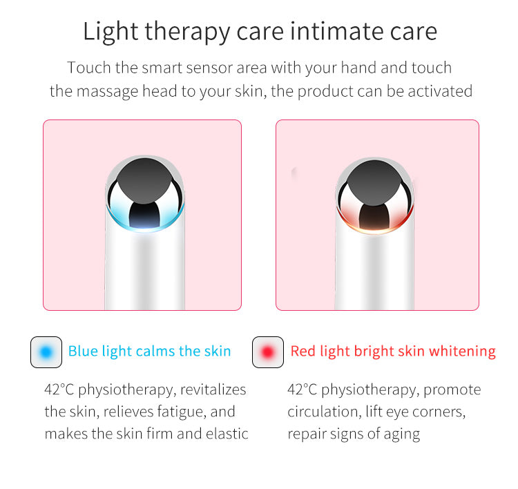 D018 Eye & Lip Beauty Device - Warming Massage for Eyes and Lips