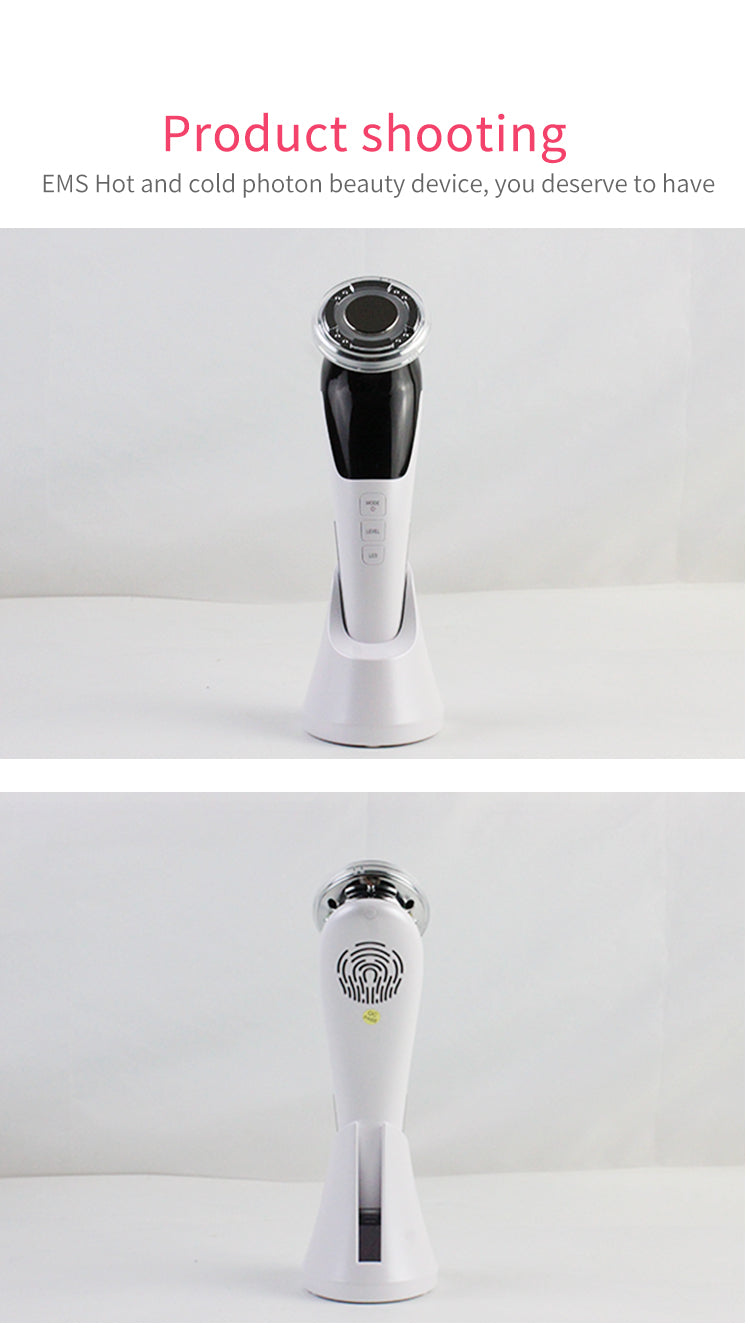 D818 EMS 冷熱光子美容儀 - LED 光療