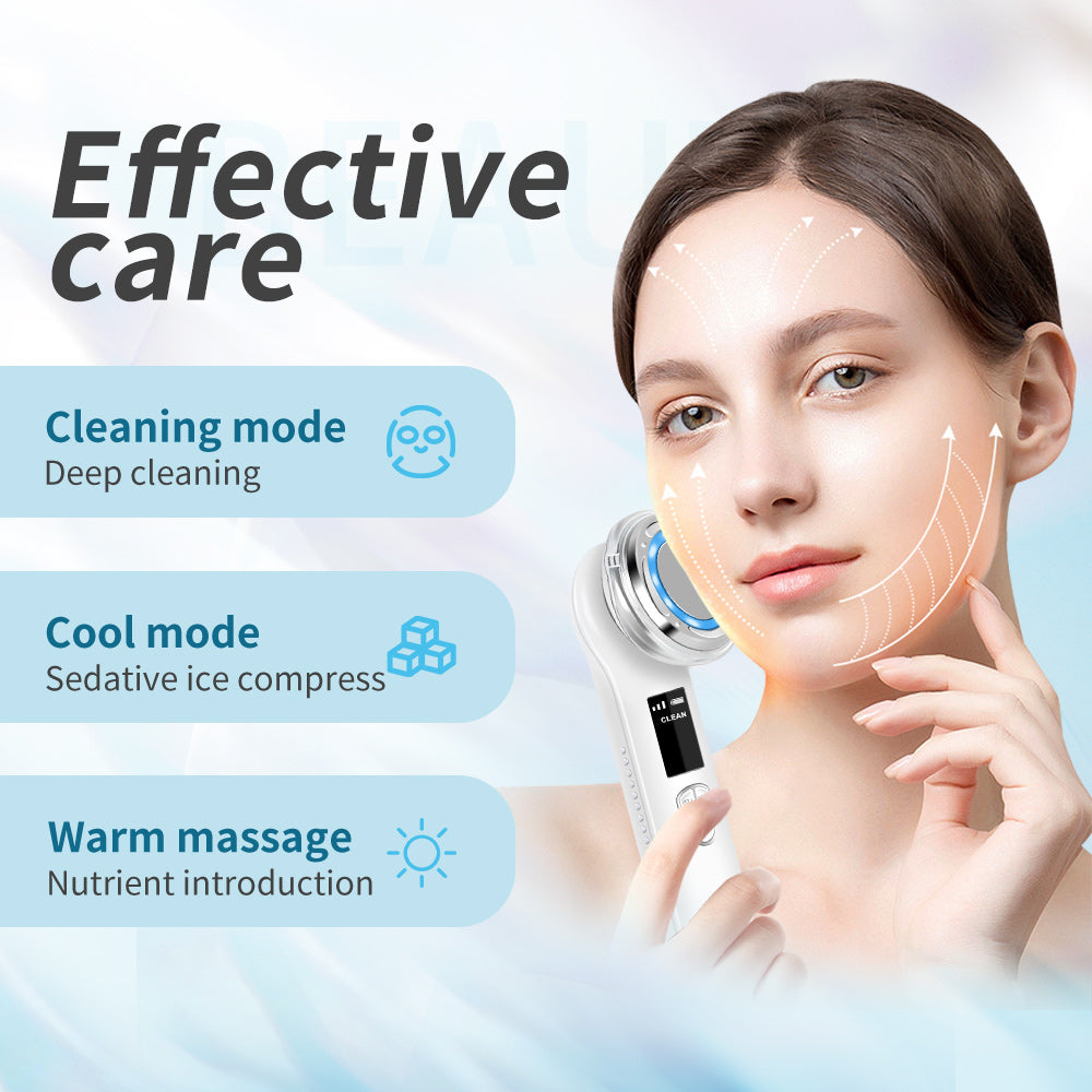 D828 Cold & Hot Facial Beauty Device - Skin Firming & Pore Care