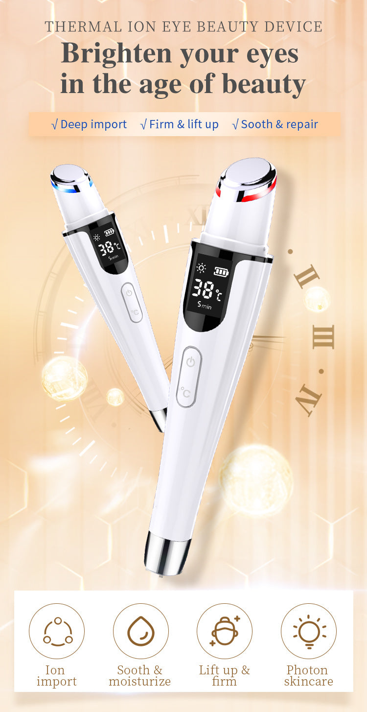 D830 Warm Ion Beauty Eye Device - New Version with Screen