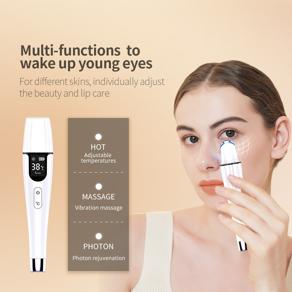 D830 Warm Ion Beauty Eye Device - New Version with Screen