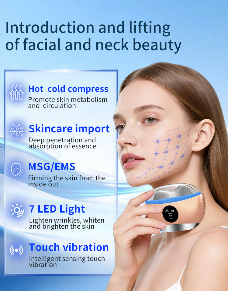 D850A Cold & Hot Gua Sha Board - Facial Lifting & Depuffing