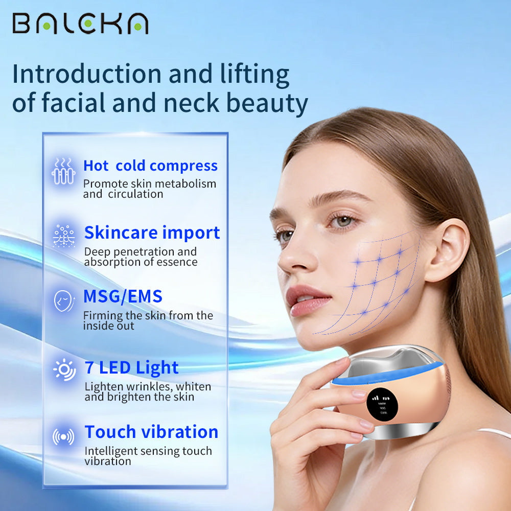 D850A Cold & Hot Gua Sha Board - Facial Lifting & Depuffing