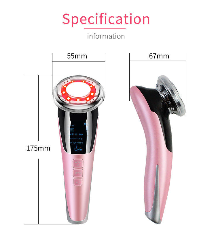 D818 EMS 冷熱光子美容儀 - LED 光療