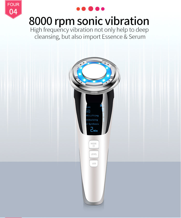D818 EMS 冷熱光子美容儀 - LED 光療